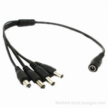 DC Connectors with -40 to 60 Temperature Range and DC Connectors, ABS Insulator